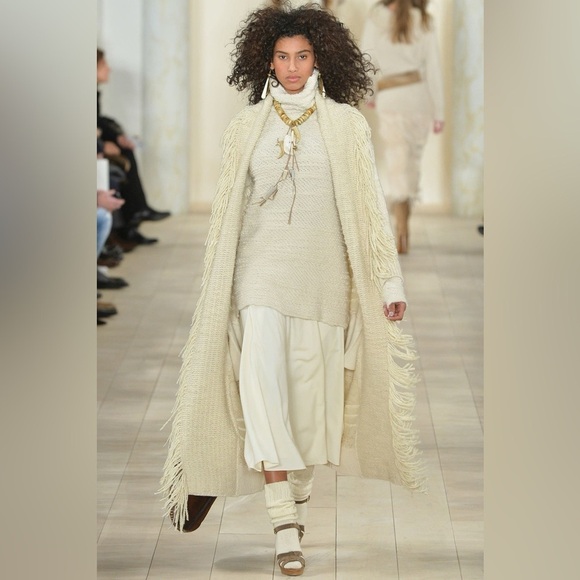 Ralph Lauren Fall ‘15 Collection Brown Suede Jenica Stiletto Sandal Look 20 & 21 - Picture 7 of 16